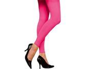 Amscan 397287.103 Footless Tights Bright Pink Pack of 3