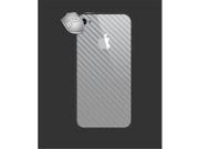 IPG 1109CS iPhone 4 4S SILVER Carbon Fiber BACK Protecor