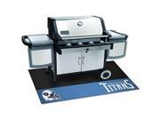 Fanmats 12204 NFL Tennessee Titans Grill Mat 26 in. x 42 in.