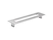 Topex 8 1070019240 Large Rectangular Pull With Hole 192mm Polished Chrome