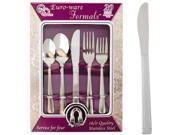 Bulk Buys 20 Piece Formals Stainless Cutlery Set Case of 24