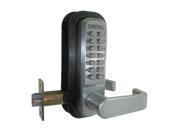 Lockey OB Mechanical Keyless Lock With Passage Function Oil Rubbed Bronze 2.38 Backset