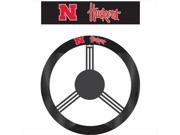 JTD Enterprises AP SWCC NEC Nebraska Cornhuskers Steering Wheel Cover