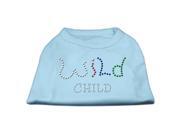 Mirage Pet Products 52-83 XXLBBL Wild Child Rhinestone Shirts Baby Blue XXL - 18 Mirage Pet Products 52-83 XXLBBL Wild Child Rhinestone Shirts Baby Blue XXL - 18
