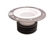 Genova Products 75158S 4 in. Universal Closet Flange With Stainless Steel Ring
