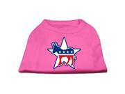 Mirage Pet Products 51 76 01 MDBPK Democrat Screen Print Shirts Bright Pink M 12