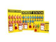 Morris Products 21612 Lockout Stations 4 Locks Empty
