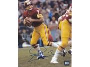 Joe Theismann Autographed Washington Redskins 8X10 Photo