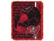 Northwest 1NFL 01903 0006 RET Double Play Bucs NFL Jacquard Throw