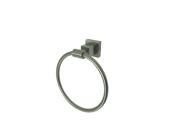 Kingston Brass BAH8644SN Claremont Towel Ring Satin Nickel