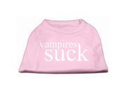 Mirage Pet Products 51-97 XXXLLPK Vampires Suck Screen Print Shirt Light Pink XXXL- 20 Mirage Pet Products 51-97 XXXLLPK Vampires Suck Screen Print Shirt Light Pink XXXL- 20