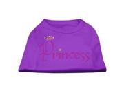 Mirage Pet Products 52 67 SMPR Princess Rhinestone Shirts Purple S 10