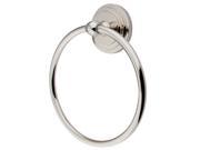 Kingston Brass Ba2714Pn Milano Towel Ring Polished Nickel Finish