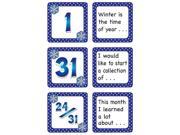 Teacher Created Resources 5075 January Polka Dots Calendar Days Story Starters Mini Pack