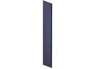 Salsbury 30044BLU Side Panel Open Access Designer Wood Locker 24 Inches Deep With Sloping Hood Blue
