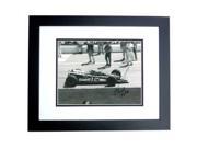 Lloyd Ruby Autographed Racing 8X10 Photo Black Custom Frame