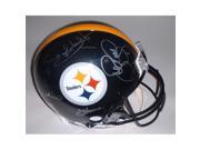 Victory Collectibles VIC 000155 30130 Steel Curtain Autographed Pittsburgh Authentic Helmet