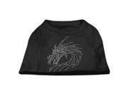 Mirage Pet Products 52 26 XXXLBK Studded Dragon Shirts Black XXXL 20