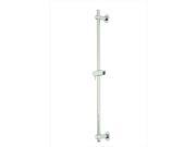 Artos F902 10BN Slide Rail With Outlet Brushed Nickel