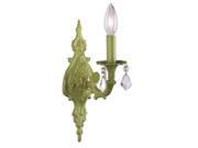 Jubilee Collection 820004 Wall sconce 1 arm Scroll Green