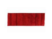 Garland Rug PRI 2260 04 Majesty Cotton 22 in. x 60 in. Runner Washable Rug Chili Pepper