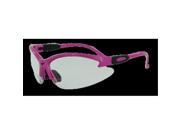 Safety Cougar Safety Glasses With Pink 2.0 Clear Lens