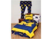 Comfy Feet MICBBKG Michigan Bed in a Bag King With Team Colored Sheets