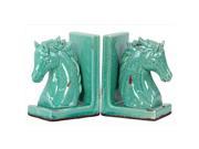 Urban Trends Collection 11151 8.26 in. H Stoneware Horse Bookend