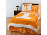 Comfy Feet TENBBKGW Tennessee Bed in a Bag King With White Sheets