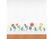 SPOT by ADzif S3102AJV5 Blooming Flowers Wall Decal Color Print