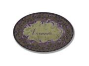 Stupell Industries WRP 277 Lavande Purple Oval Wall Plaque