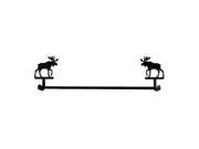 Village Wrought Iron TB 19 S Small Moose Towel Bar