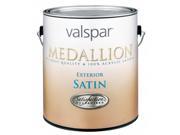 Valspar Brand 1 Quart Satin Clear Base Medallion Exterior Latex House Paint 27 4