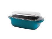 GIBSON 98267.02 6.2Qt Cast Alum Roast Turquois