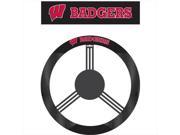 JTD Enterprises AP SWCC WIB Wisconsin Badgers Steering Wheel Cover