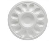 Zak Design White 1313 2227 ED 11.75 In. Egg Tray Pack Of 4