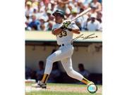 Superstar Greetings Jose Canseco Signed 8X10 Photo Swinging As JC 8a