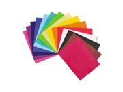 Smart Fab 23812184599 Smart Fab Disposable Fabric 12 x 18 Sheets Assorted 45 per pack