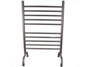 Amba Solo SAFSB 33 Solo Freestanding Plug in Towel Warmer in Brushed Steel