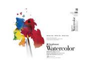 Strathmore ST25 118 18 in. x 24 in. 200 Series Tape Bound Watercolor Pad 15 Sheets