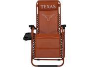 Comfy Feet TEXZGC Texas Longhorns Synthetic Fabric Zero Gravity Chair