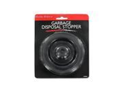 Bulk Buys HS009 96 Black Garbage Disposal Stopper with Rubber Material Pack of 96