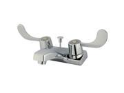 Kingston Brass KB191 Two Handle 4 in. Centerset Lavatory Faucet with Retail Pop up