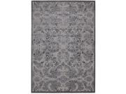 Nourison 13071 Graphic Illusions Area Rug Collection Grey 5 ft 3 in. x 7 ft 5 in. Rectangle