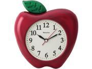 WESTCLOX 32038A 3 Dimensional Apple 10 Wall Clock