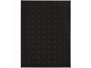 Garland Rug CL 10 RA 7696 15 Sparta Black 7 Ft. 6 In. x 9 Ft. 6 In. Area Rug