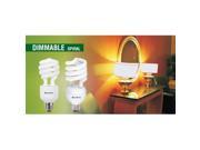 Overdrive 18W T3 Dimmable Spiral Bulbs 2700K Soft White Pack Of 12