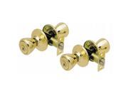 Ultra Polished Brass Entry Lockset 44071