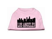 Mirage Pet Products 51-70 XLLPK Los Angeles Skyline Screen Print Shirt Light Pink XL - 16 Mirage Pet Products 51-70 XLLPK Los Angeles Skyline Screen Print Shirt Light Pink XL - 16