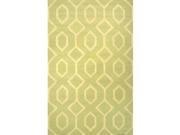 NuLoom MTVS123A 508 5 ft. x 8 ft. Bennie Mint Hand Looped Area Rug